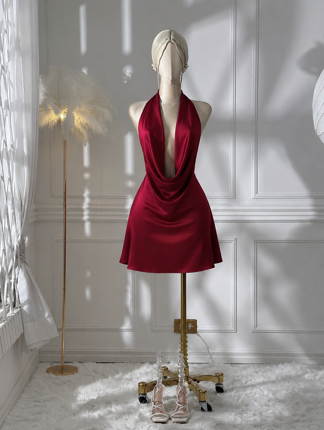 Ruby Satin