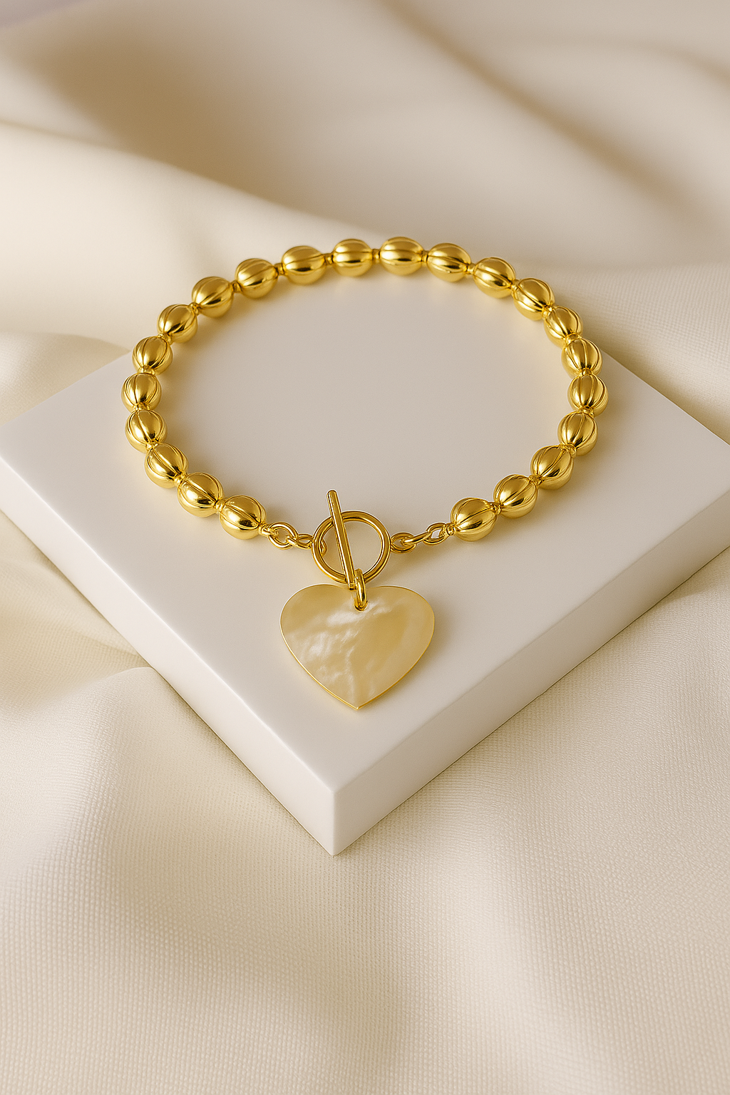 Heart Nacar Necklace