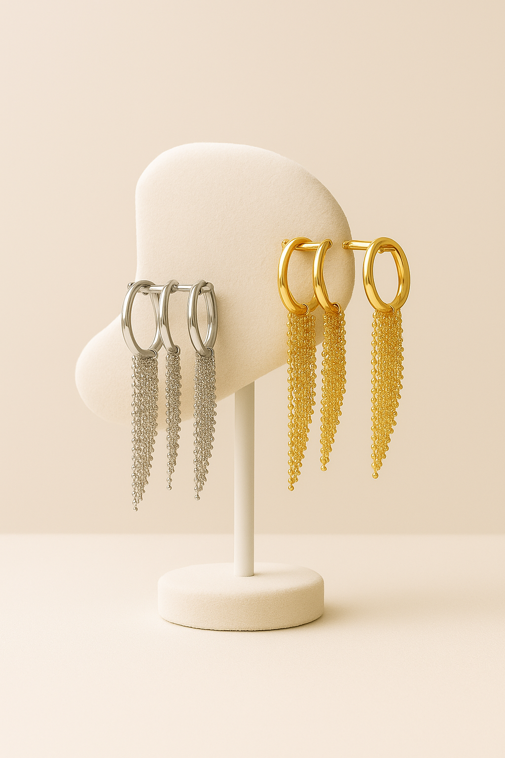 Beads Layer Earrings